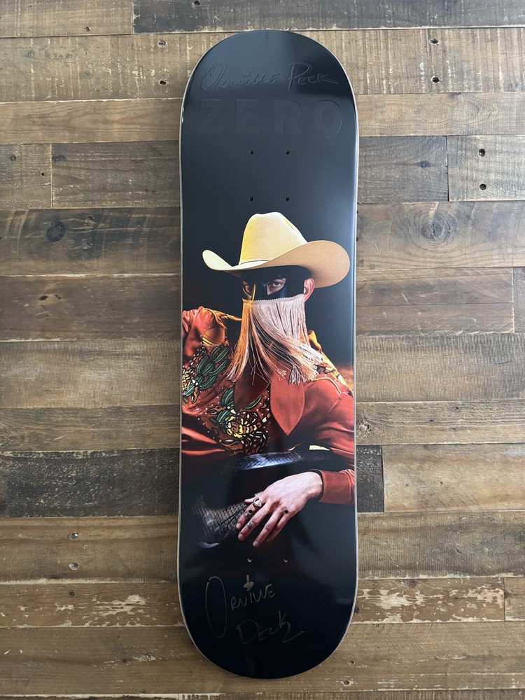 RARE SIGNED Orville Peck Limited Edition Zero Skateboard Deck AUTOGRAPHED