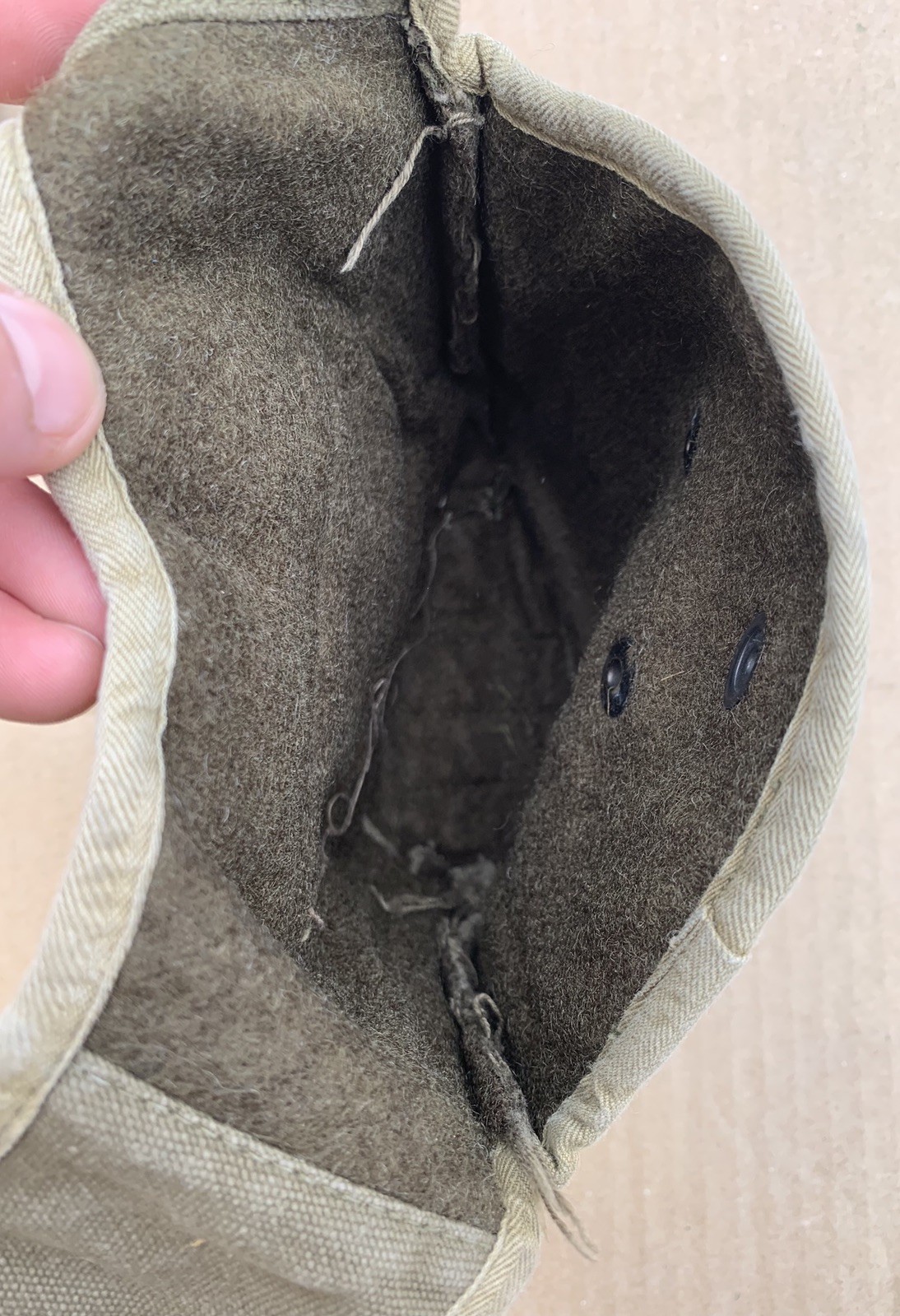 French Military Canteen Cover