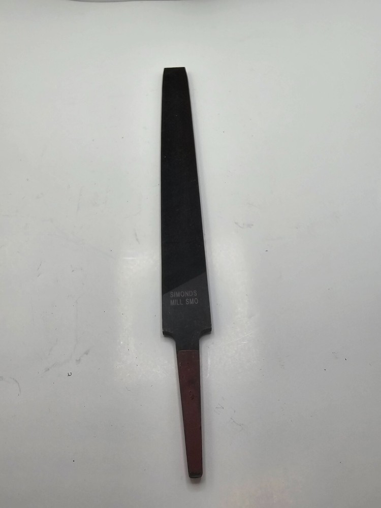 ( QTY 6 ) SIMONDS File Sharpener Flat Metal Axe File Rectangular Cut Mill Smo