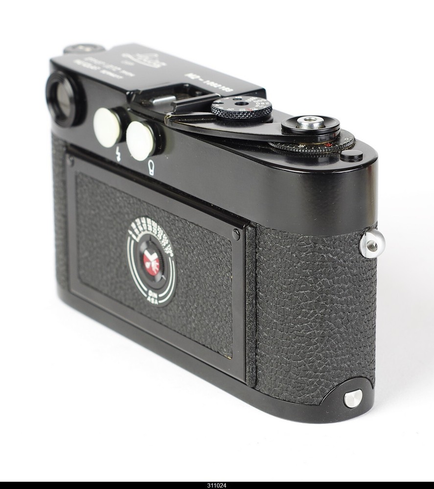 Leica M2 Black Paint Repaint Mint