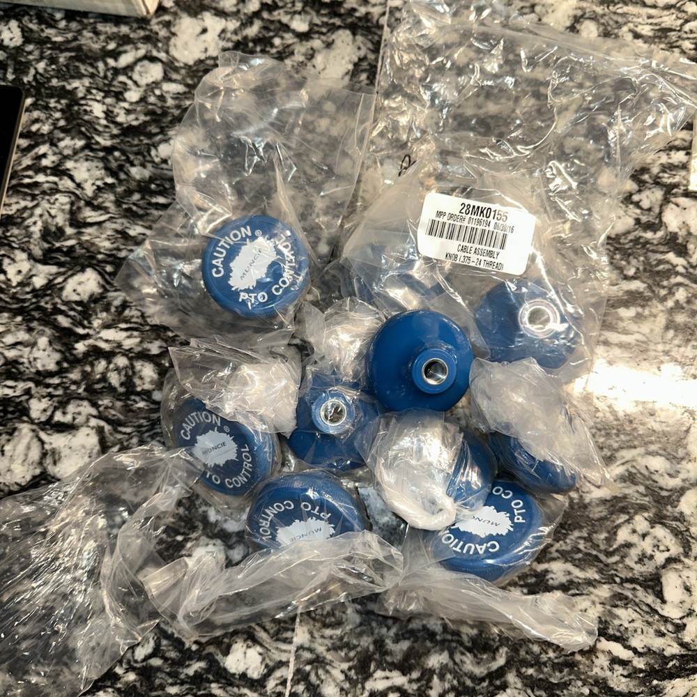 New Muncie blue replacement PTO cable control knob
