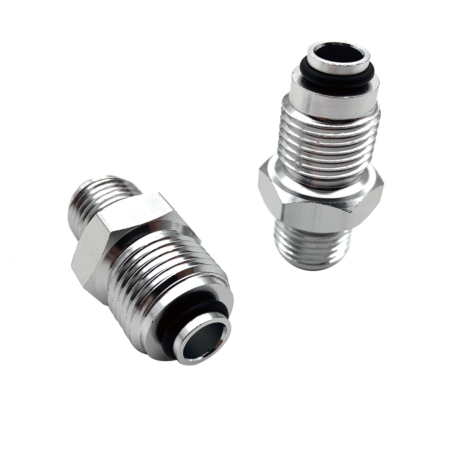 6AN POWER STEERING FITTING 16MM 1.5 AND 18MM 1.5 FOR GM HYDRO BOOST PUMP & RACK