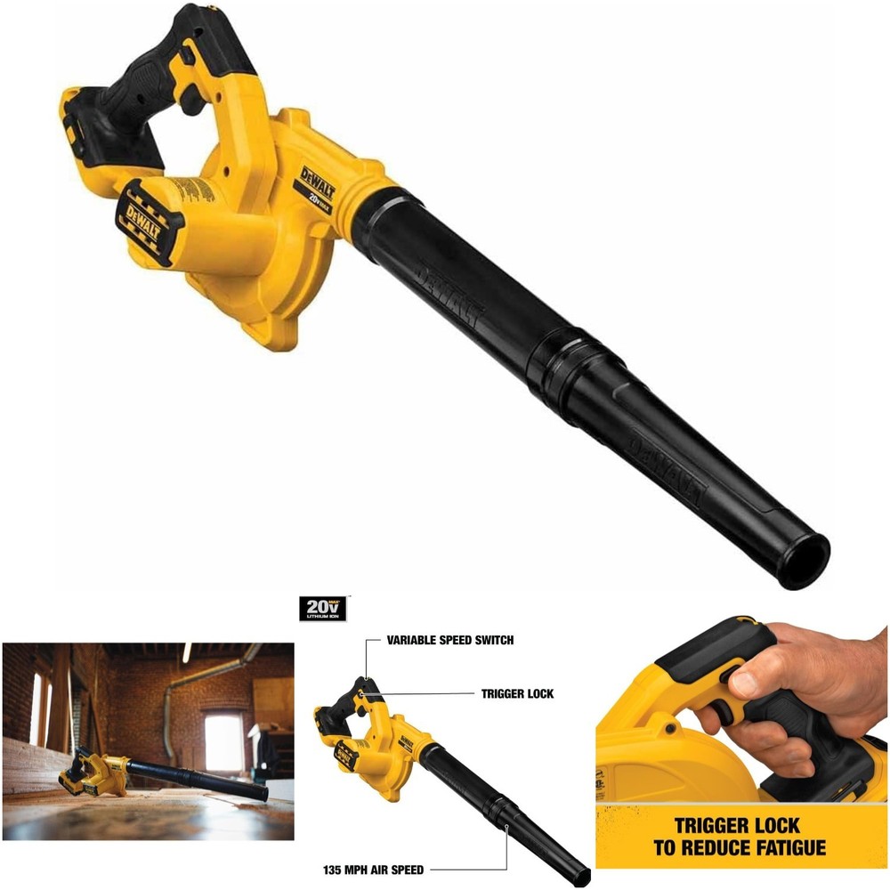 20V Max Blower 100 Cfm Variable Speed Trigger Lock Bare Tool