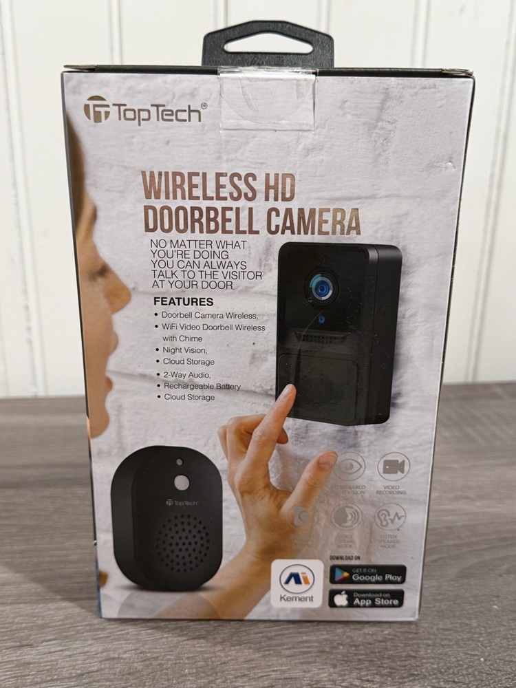 Wireless HD Doorbell Camera - App Store Or Google Play! 🎥