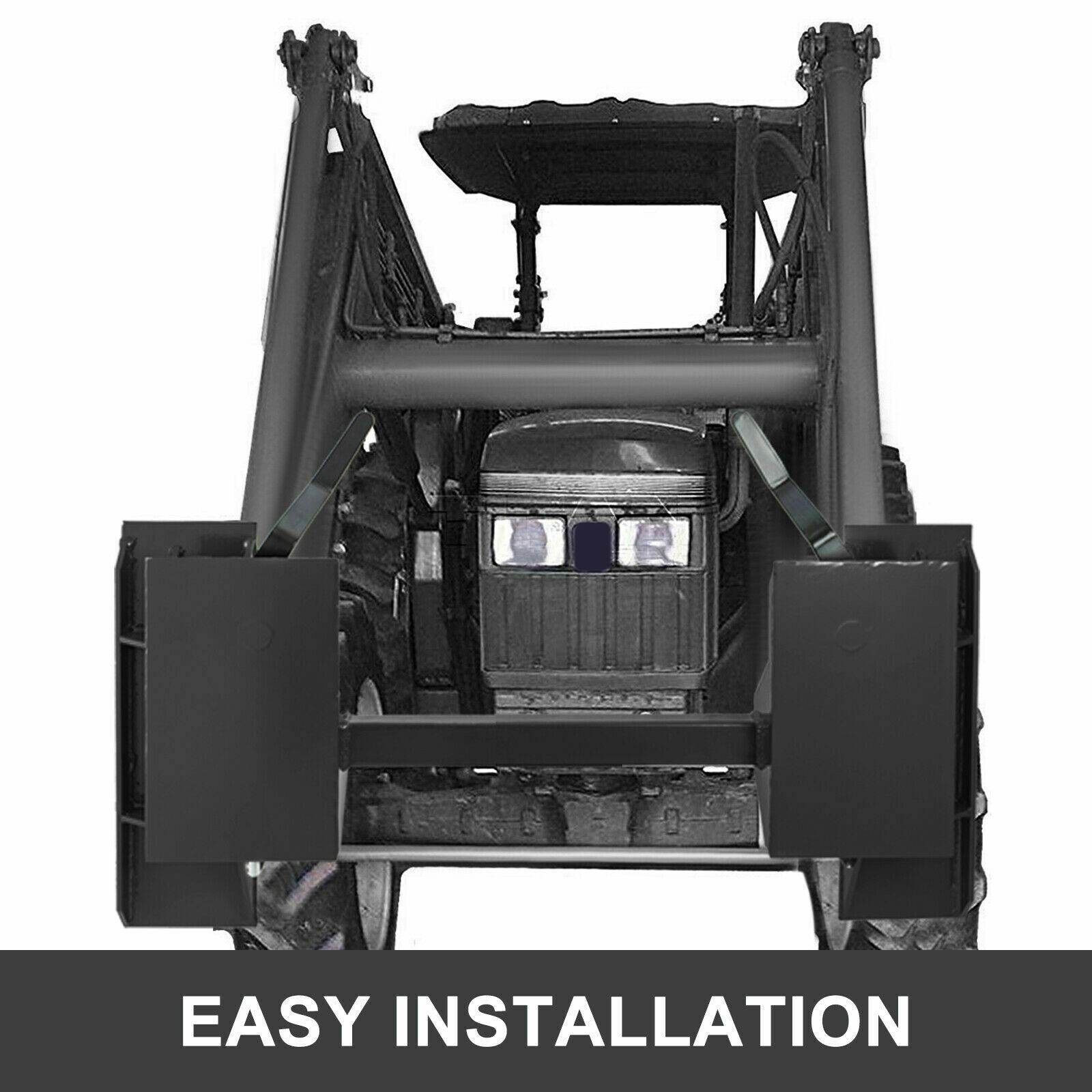 3500 lbs Quick Tach Conversion Adapter Latch Fit Global John Deere To Skid Steer