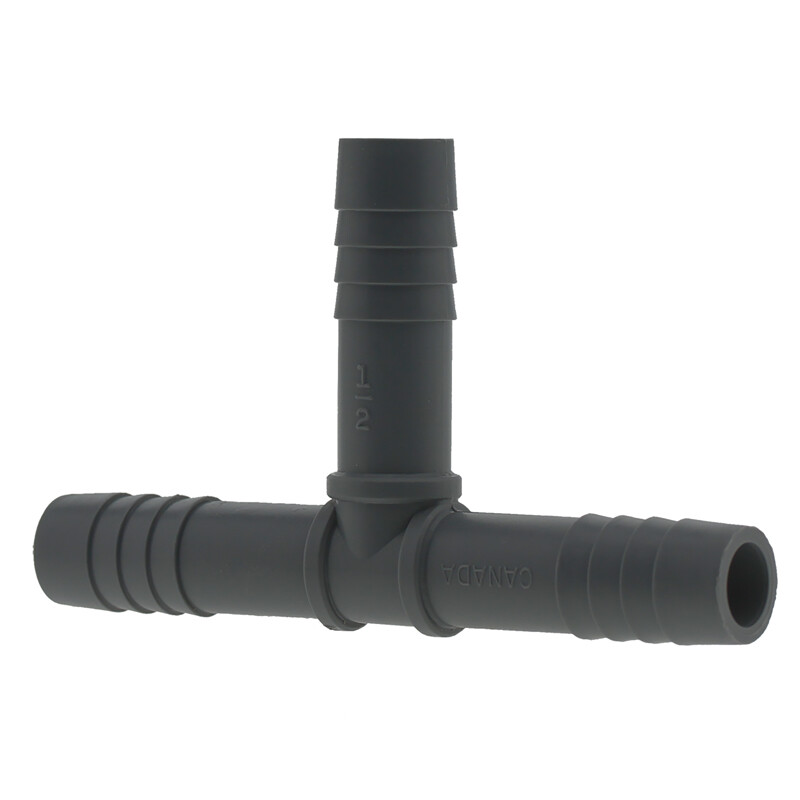 Lasco 1401005RMC Plastic Poly Insert Tee Fitting 1/2 in. for Cold Water