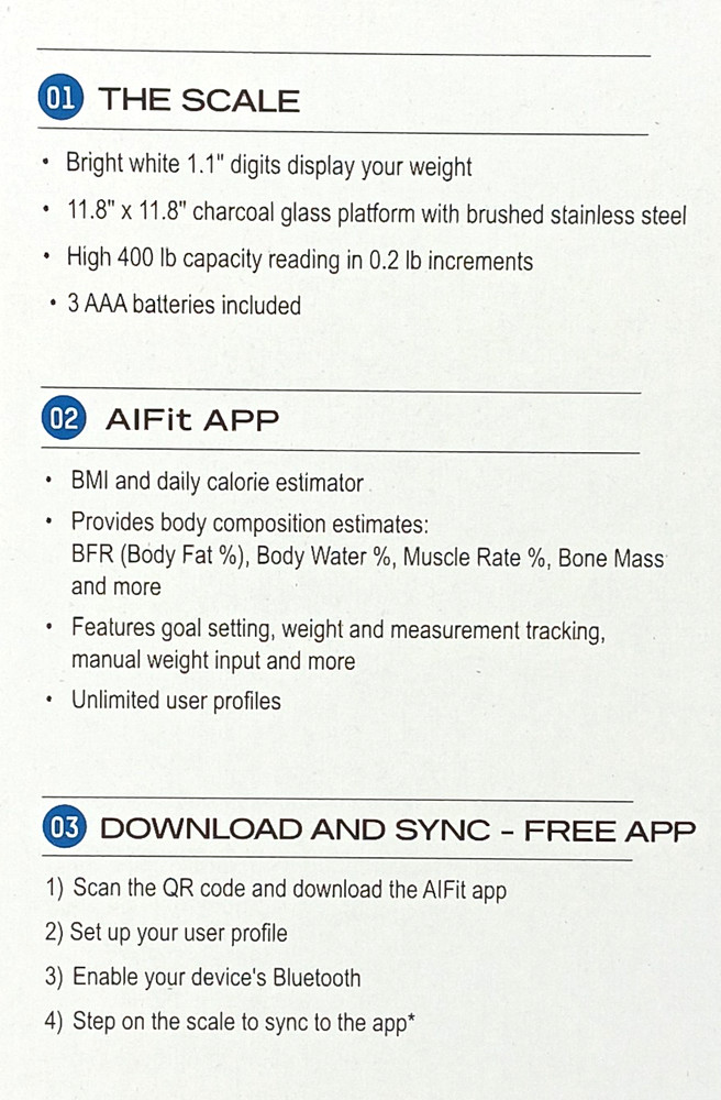 Taylor Body Composition Bluetooth Smart Scale 400 Lb Capacity - New