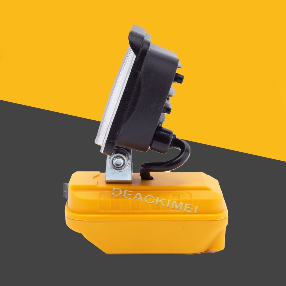 Cordless Led Work Light For Dewalt 20V Battery Flood Light Portable Flashlight