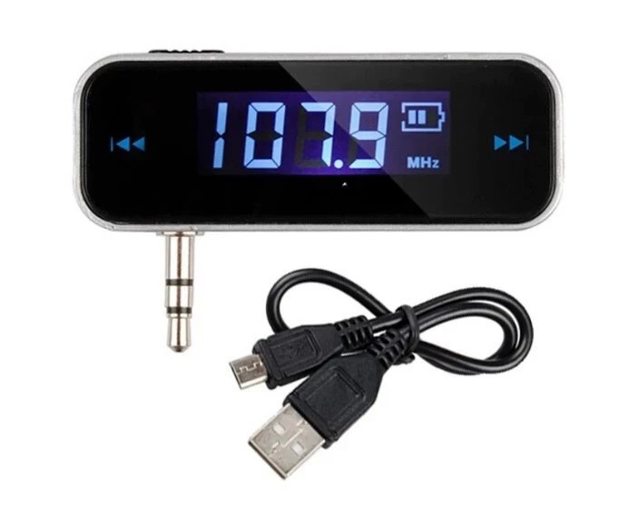 Wireless 3.5mm FM Transmitter For Car Aux MP3 MP4 IPOD iPhone Hands Free