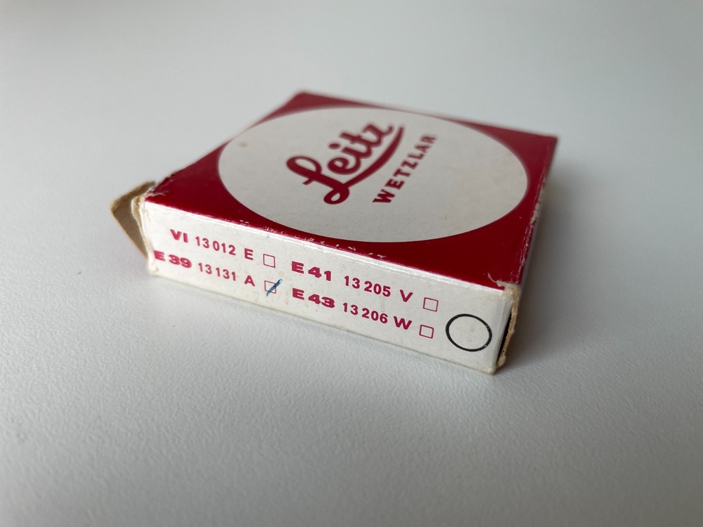 Leitz Leica E39 (13131) 39mm UVa Filter (Germany)