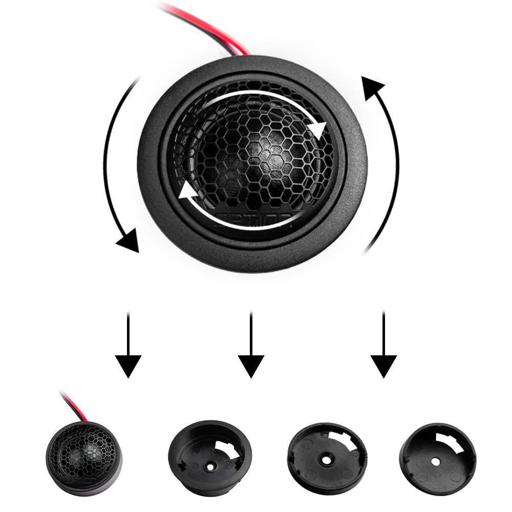 Option Front Speaker For Dacia Logan MCV 2nd Generation Plug & Play