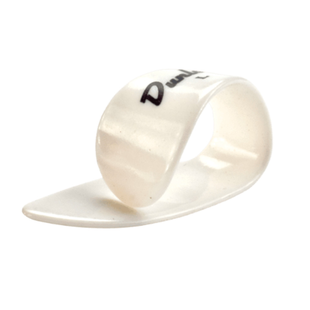 Dunlop Thumbpicks Plastic White Small 12-Pack