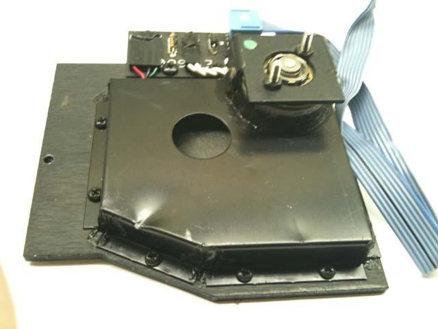 CAMERA SHUTTER WITH LEDEX H-1141-030 ROTARY SOLENOID (M4054)