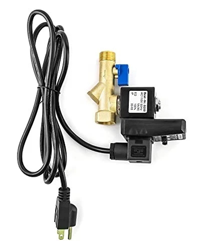 Electronic Drain Valve, 4 Pack AC 110V 1/2'' Integrated Automatic Timed Ta