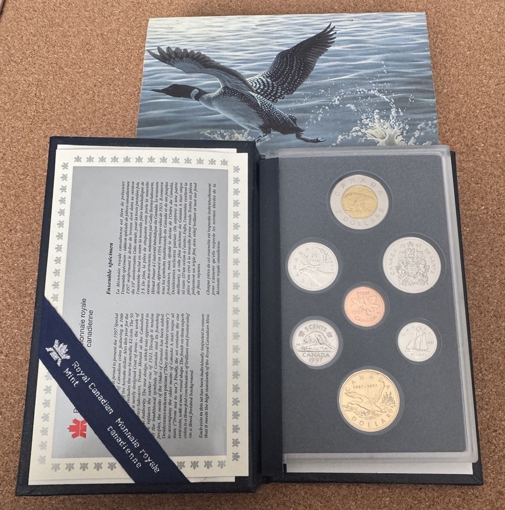 1997 Canada Specimen Set