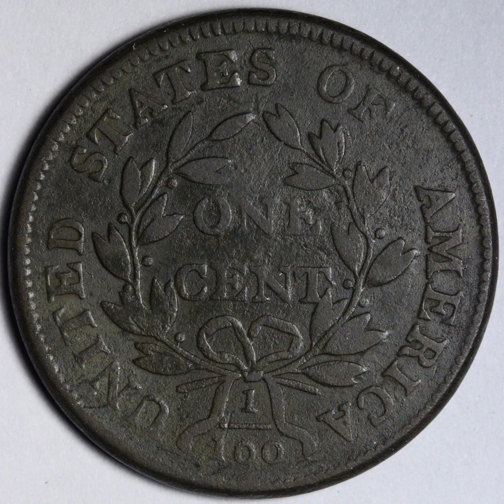 1802 Draped Bust Large Cent VF E103 SGNXR
