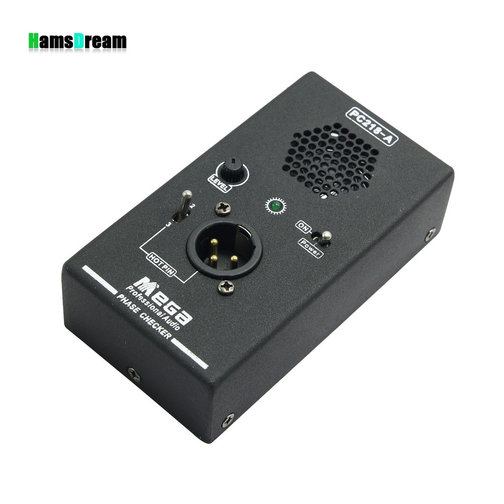 Phase Polarity Tester Checker Detector Audio Speaker Microphone Sound Testing