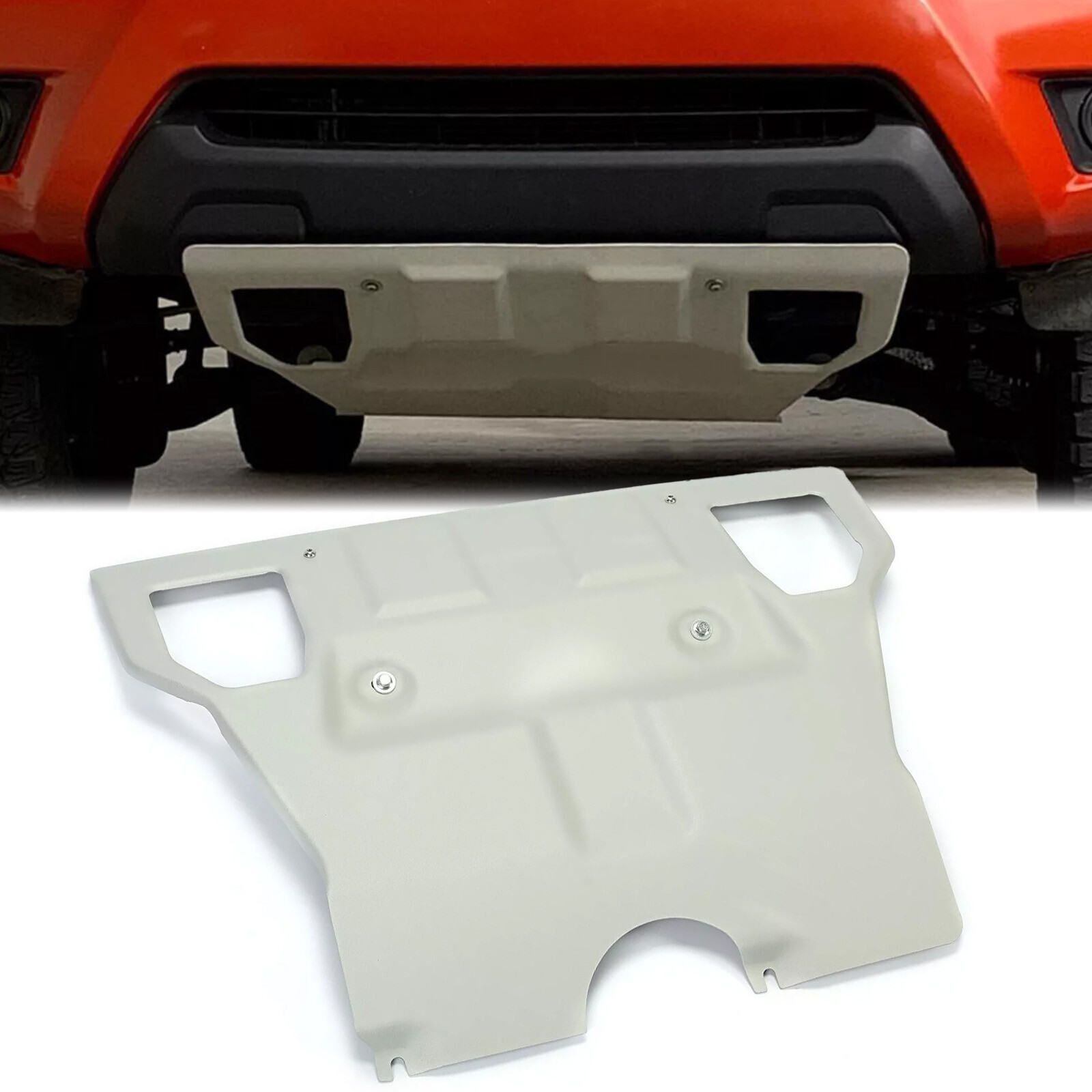 Aluminium Front Engine Skid Plate Undercover For Toyota Tacoma 05-2015 Silver