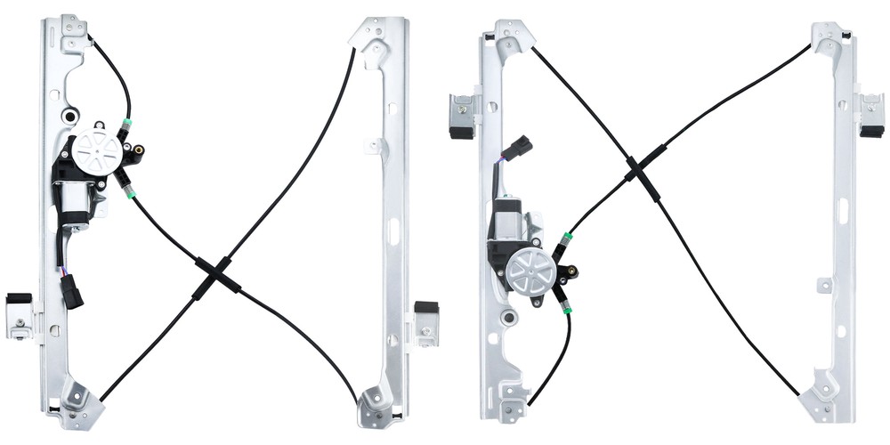 Window Regulator For Chevy Silverado 1500 Front Driver Passenger Side With Motor