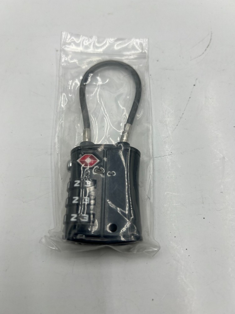 Anvil TSA007 Travel Security Combination Lock Black