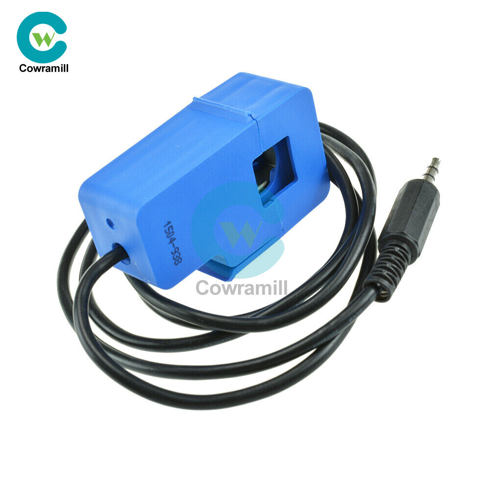 SCT-013 15A/20/30/50/100A AC Current Sensor Split Core Transformer Non-invasive