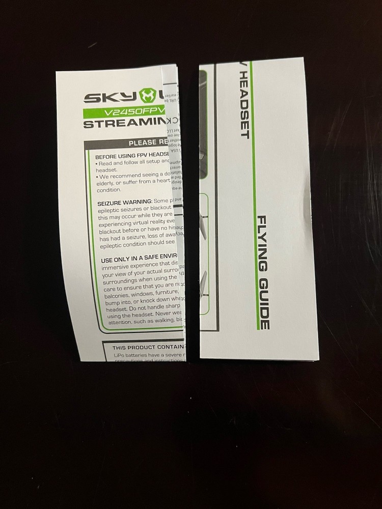 Sky Viper V2450FPV 2017 Edition Streaming Drone Great Condition