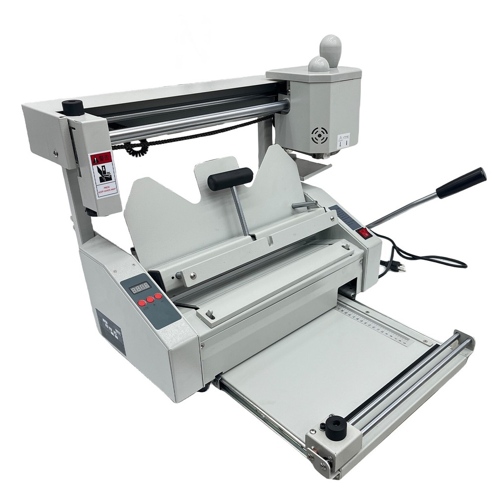 Electric Glue Binding Machine with creasing Function Book Indenting Machine A4