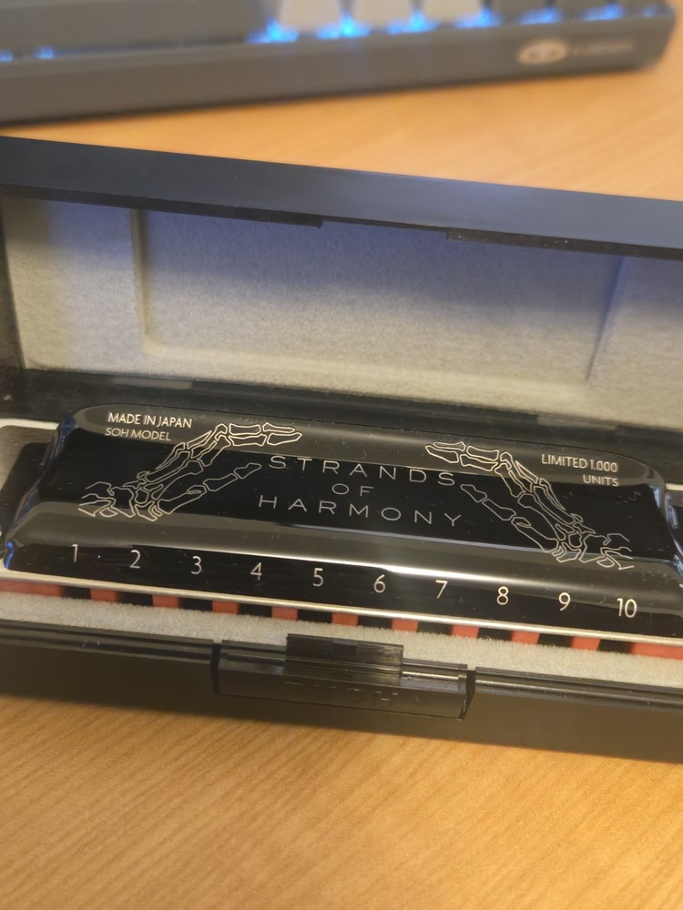 Death Stranding 2 Strands of Harmony Harmonica /w case