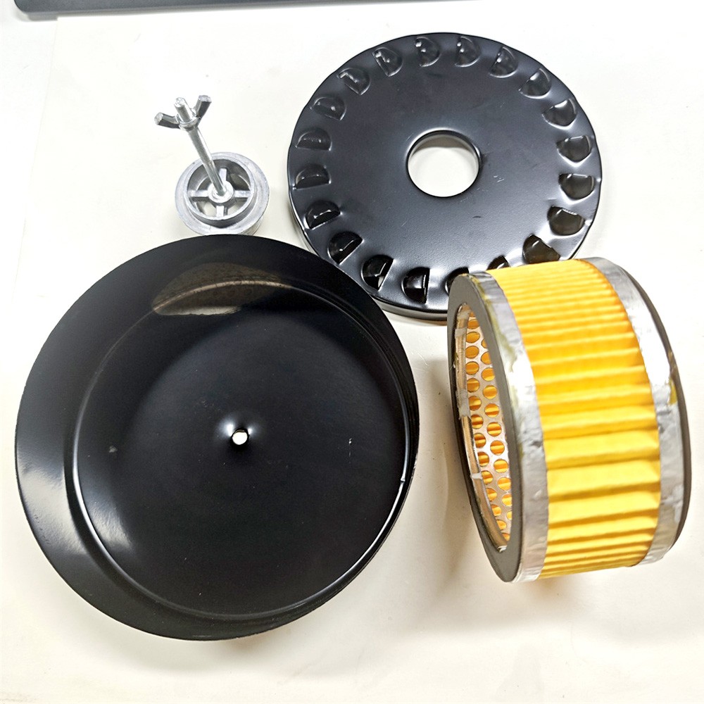 1" NPT Air Compressor Intake Filter Silencer Assembly Metal Housing &Element HOT