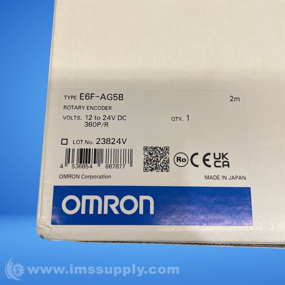 Omron E6F-AG5B Absolute Rotary Encoder FNFP