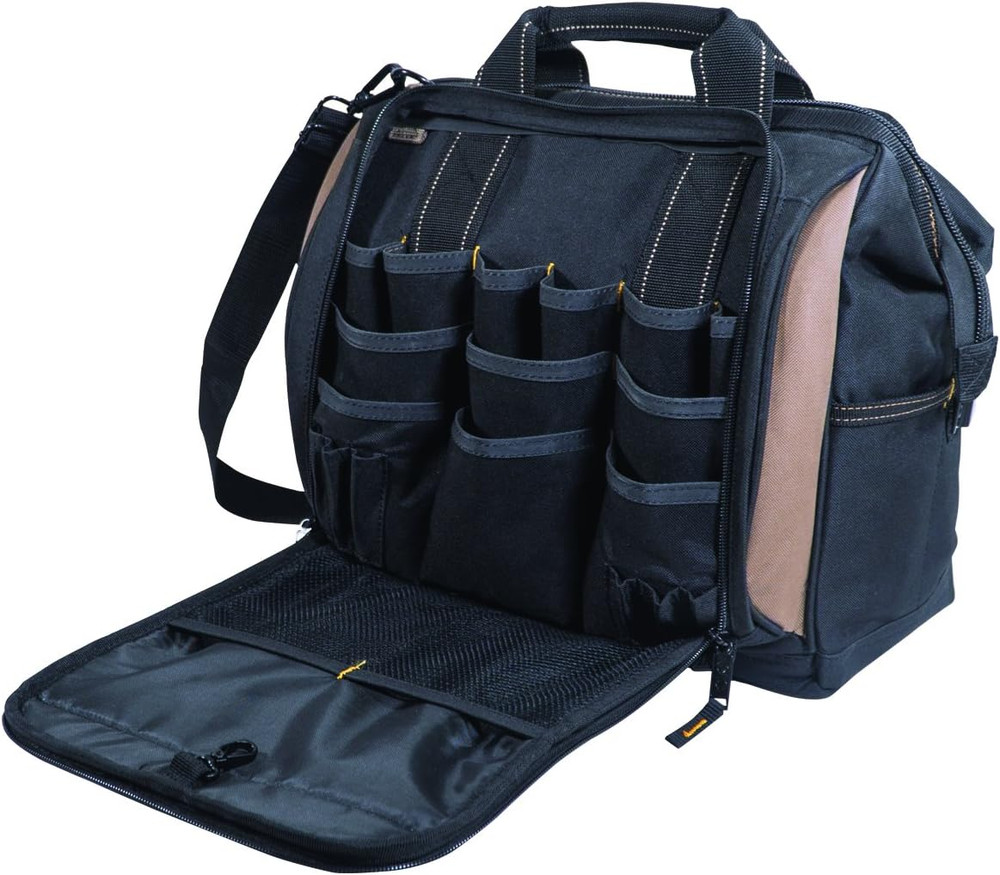 Versatile 30-Pocket Tool Carrier - 13" Multi-Compartment Organizer