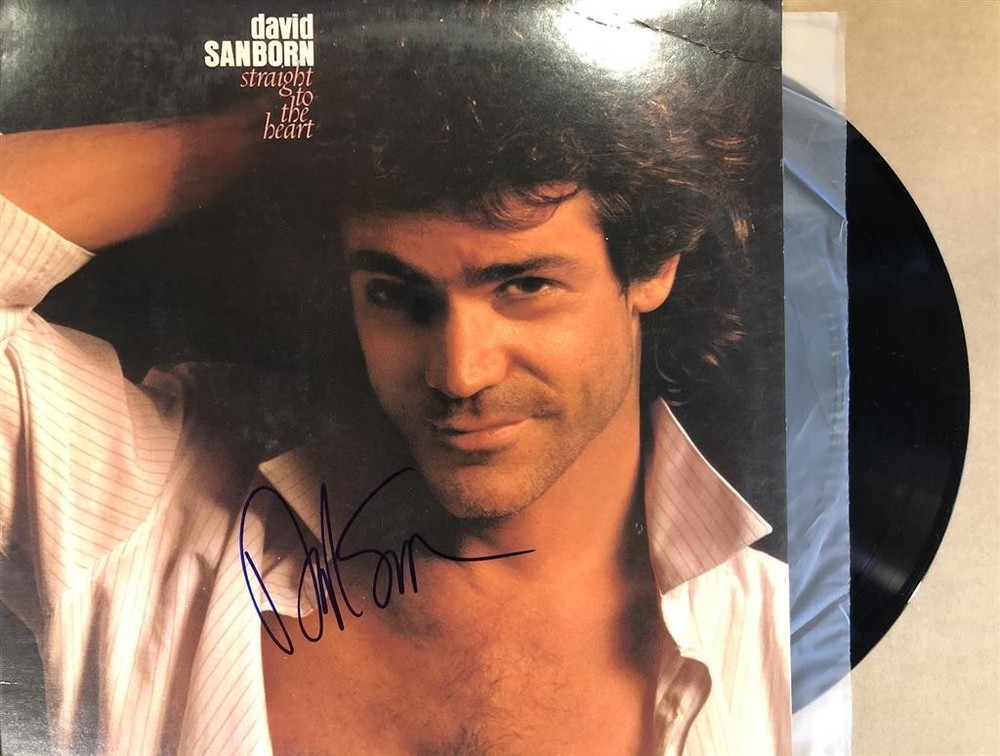 David Sanborn- Signed Record Album