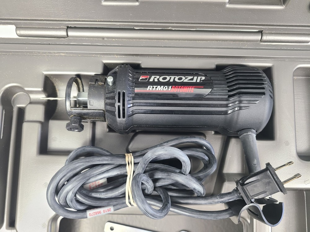 Spiracut Roto Zip RTM01 Rotomite Original Drywall Cutter Bundle (TESTED)