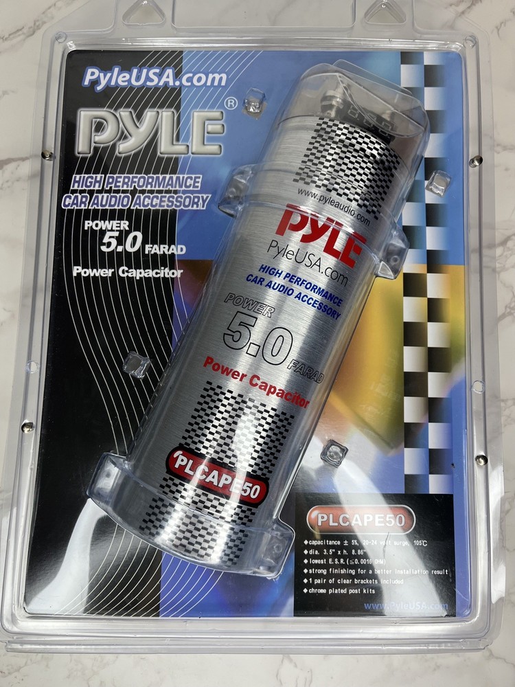 Pyle 5.0 Farad Power Capacitor