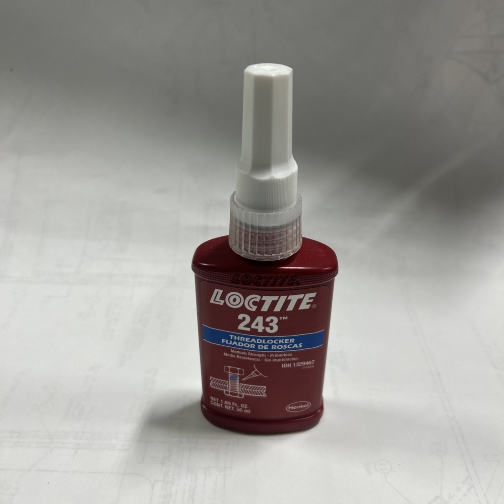 Loctite 243 Primerless Threadlocker - 1329467