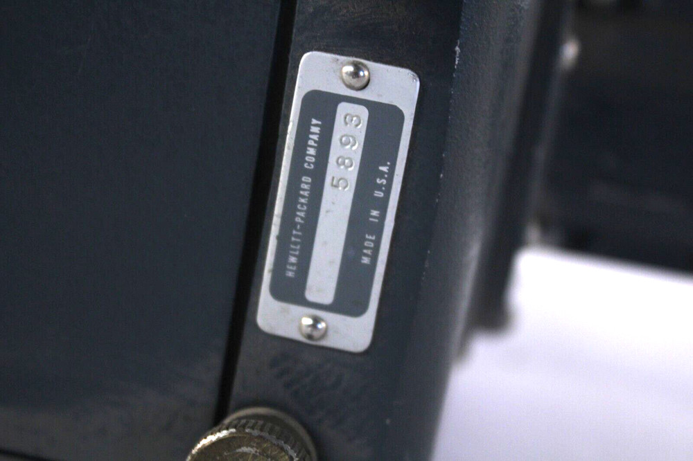 HEWLETT PACKARD HP X382A VARIABLE ATTENUATOR 6625-00-602-2089