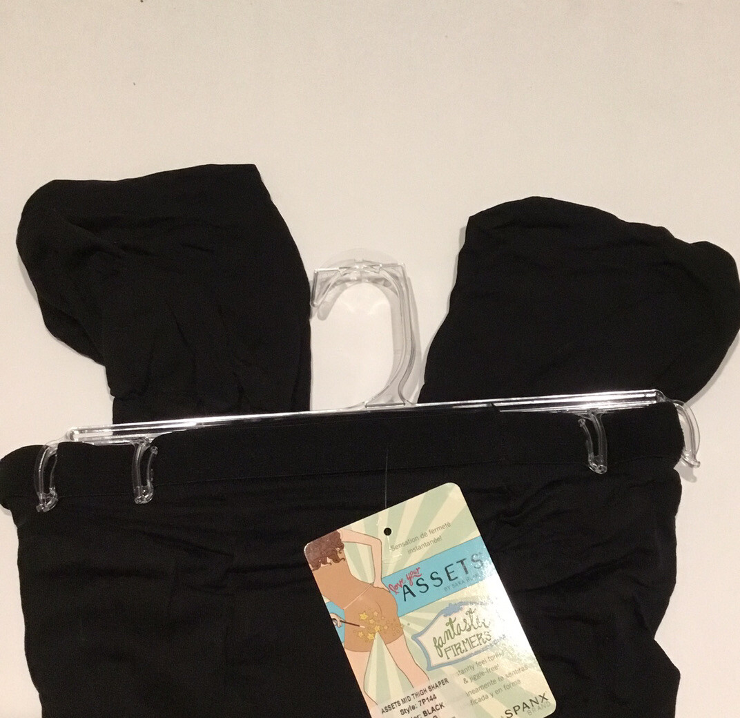 Spanx Assests Size ( 5 )1X Sensational Shaper Mid Thigh Black NWT