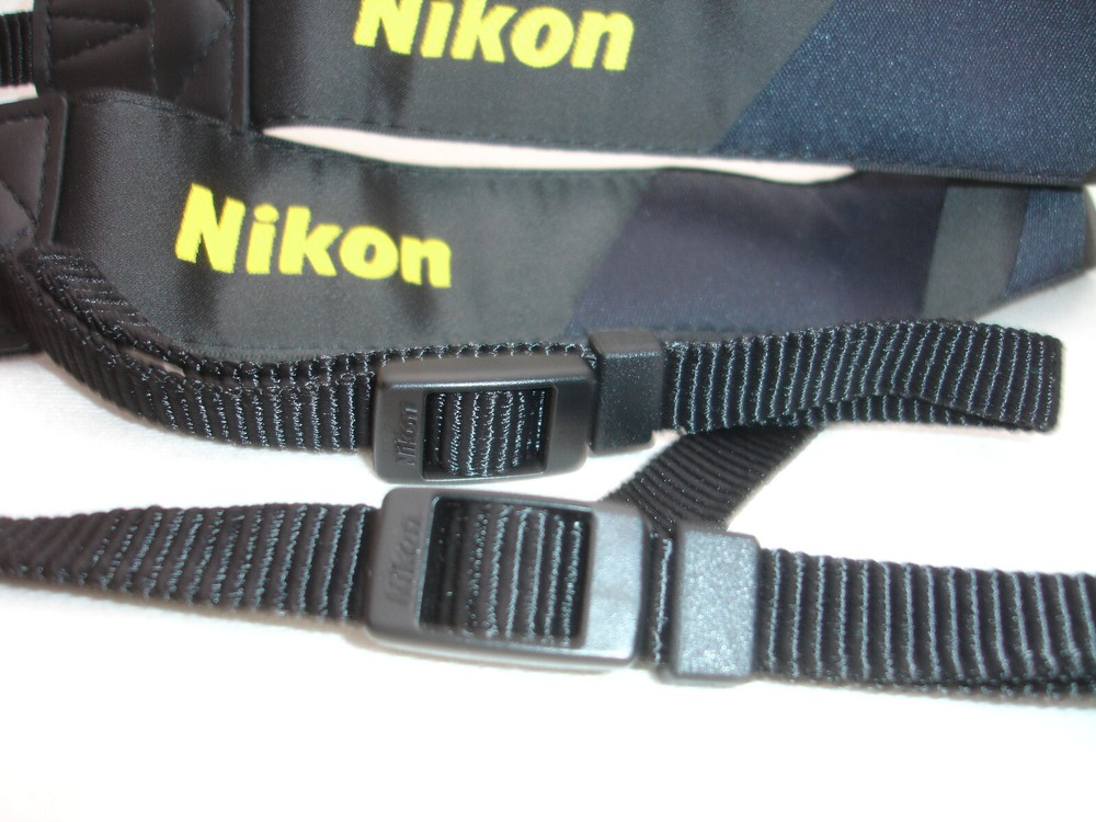 Nikon Camera Neck Strap, Black, Genuine