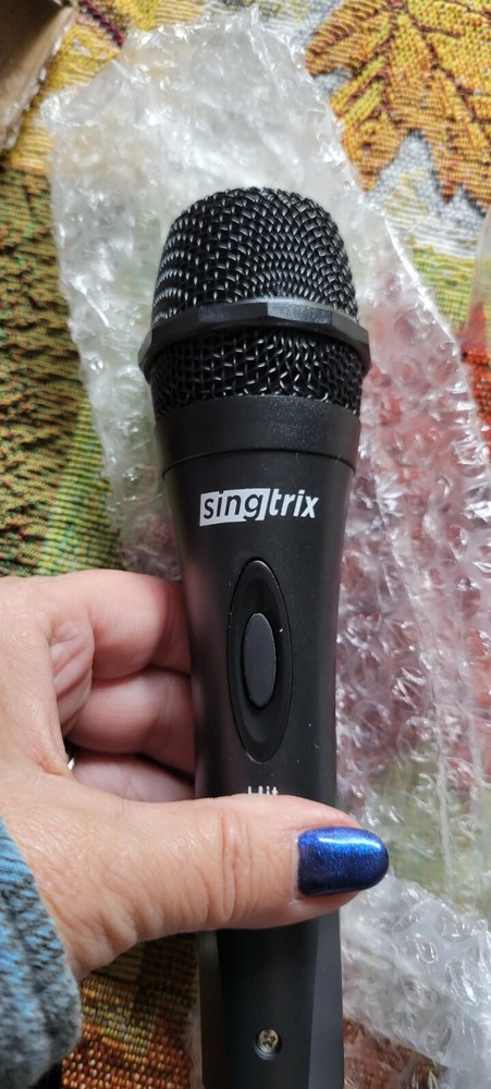 Professional Karaoke Machine Microphone With Hit Singtrix Additional Mic
