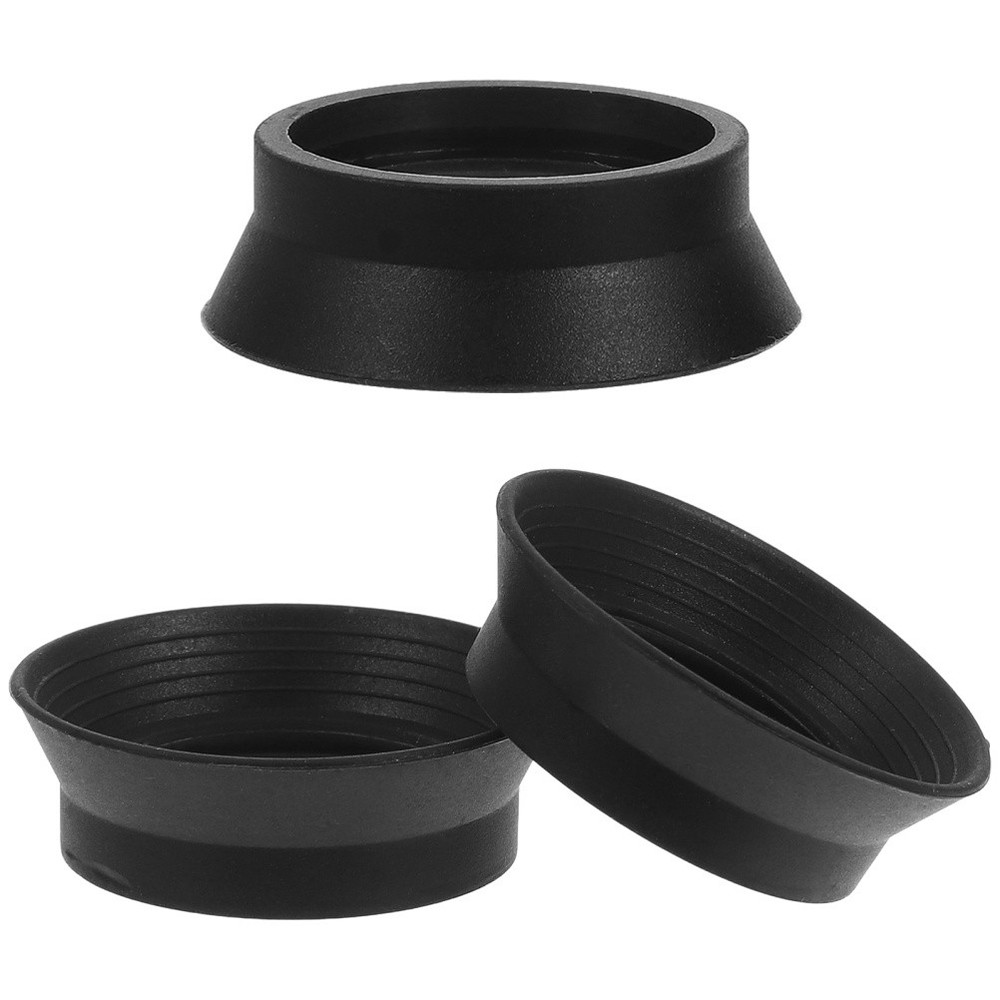 3pcs Rubber Eyecups for Binoculars - Light-Blocking Eyepiece Protector Fits