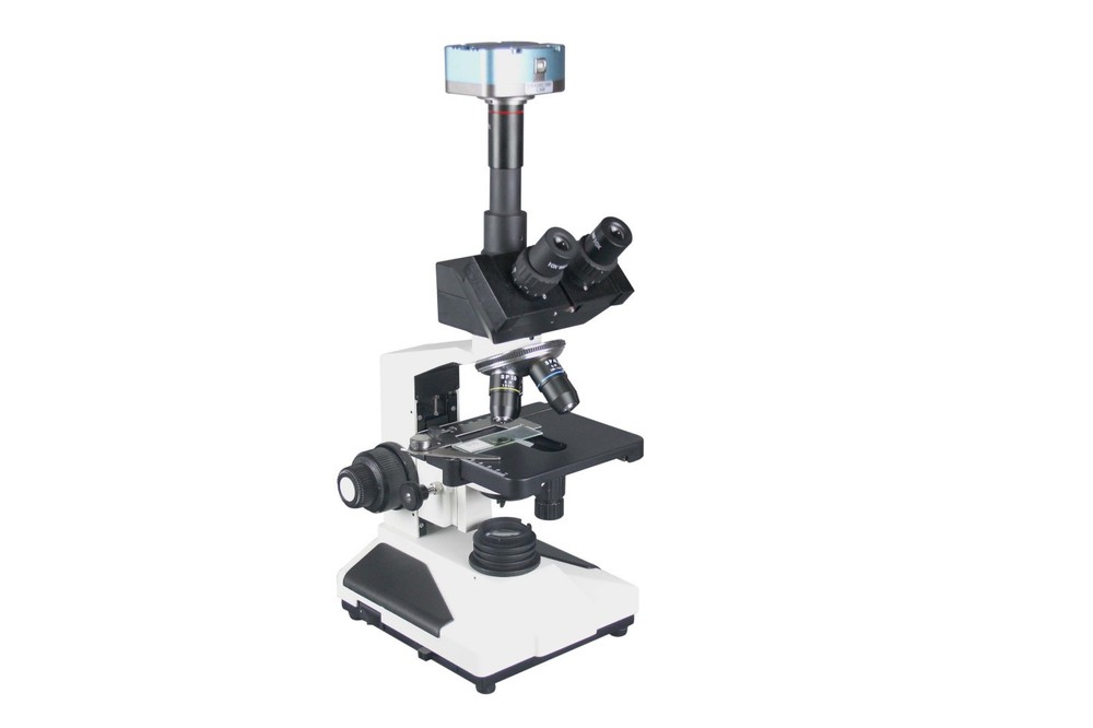 2000x Professional Research Trinocular Microscope 3Mp Camera Measuring Software