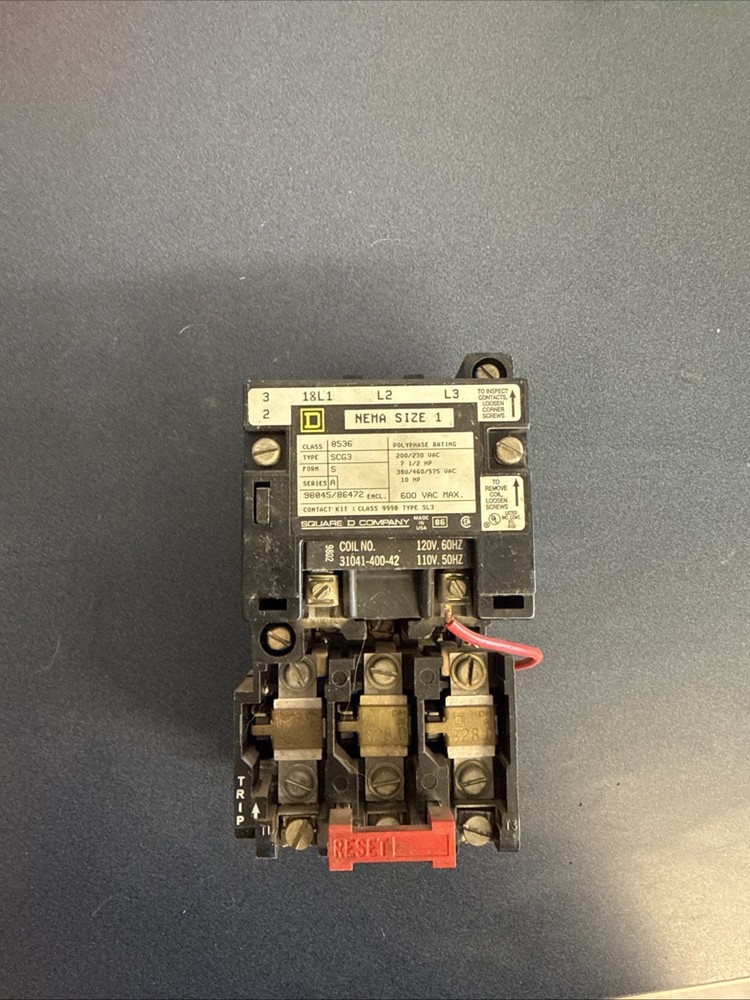 Square D 3104-400-42 3 Phase Motor Controller