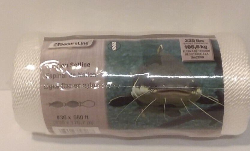 SECURELINE #36X580FT NYLON SETLINE / *NEW*