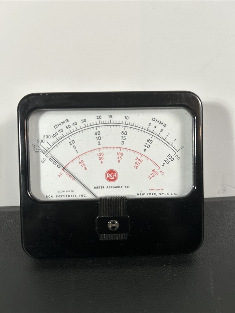 RCA OHM Meter Assembly Kit Black