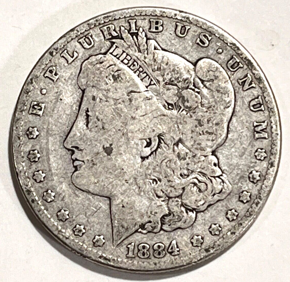 1884 Morgan Silver Dollar 90% Silver