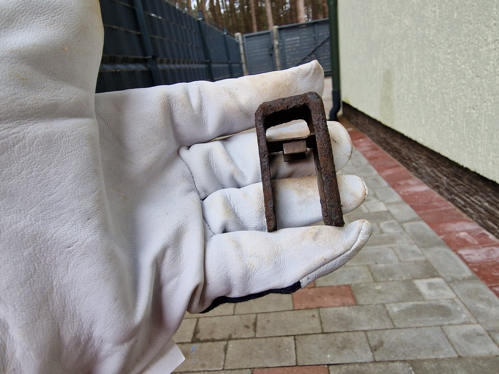 WW2 Accessories from the German bunker relic.