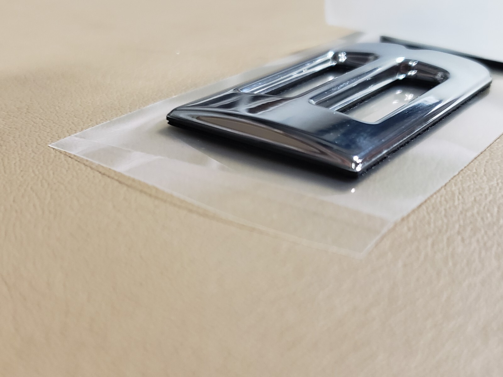 18” BAYLINER SCRIPT LOGO / RAISED CHROME LETTERS