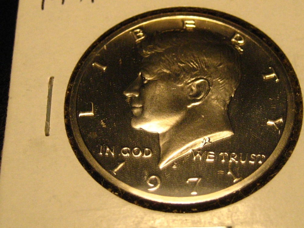 1971-S PROOF Kennedy Head Half Dollar