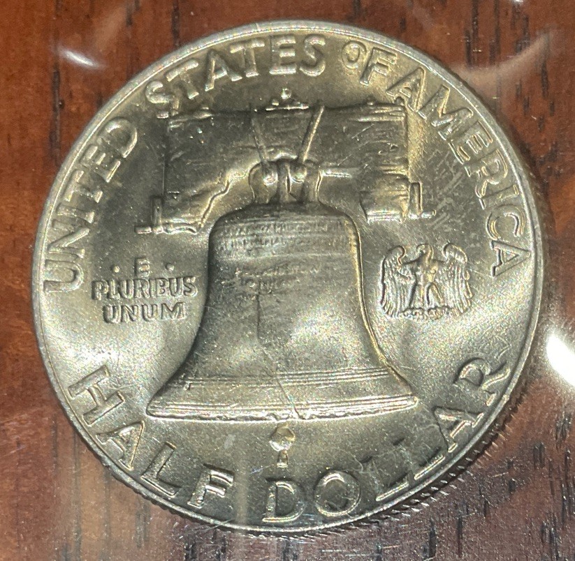 1953 D Franklin Silver Half Dollar BU Brilliant Uncirculated