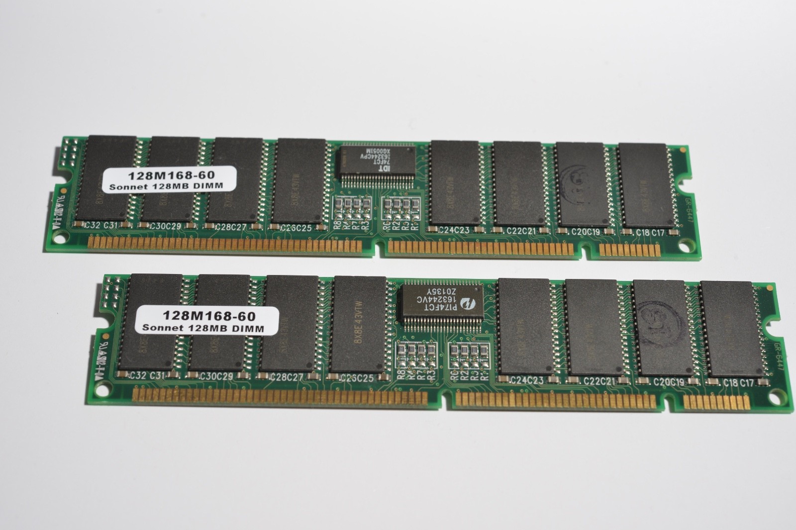 Sonnet 128MB DIMM Pair 168-Pin FPM 60ns RAM for Crescendo 7200 Power Macintosh